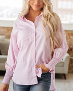 Bubble Pocket Button Down