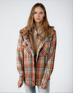 Teddy Lined Flannel Shacket