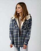 Teddy Lined Flannel Shacket